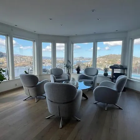 With Heated Pool And Magnificent View Bergen