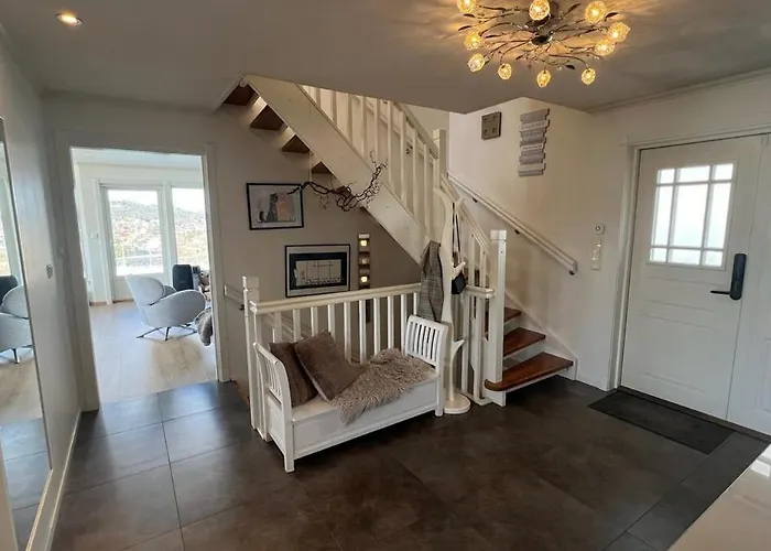 With Heated Pool And Magnificent View Villa Bergen